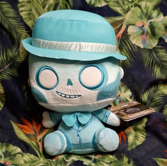 Funko Plushies Disney Haunted Mansion Set of 2 Hitch Hiking Ghosts Gus Phineas - Picture 4 of 7